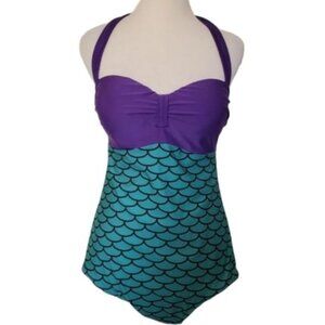 1 Piece Mermaid Bathing Suit Swim Swimming Women's WOMAN'S Size Large